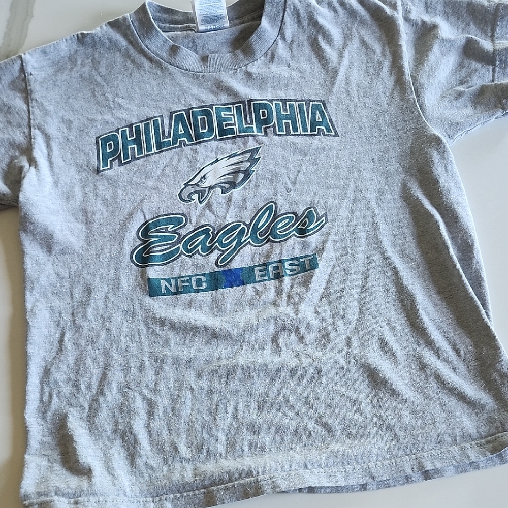 NFL Philadelphia Eagles Kids Gray Tee